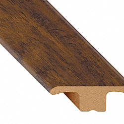 Commonwealth Rustic Hickory Laminate Waterproof 1.75 in wide x 7.5 ft Length Low Profile T-Molding